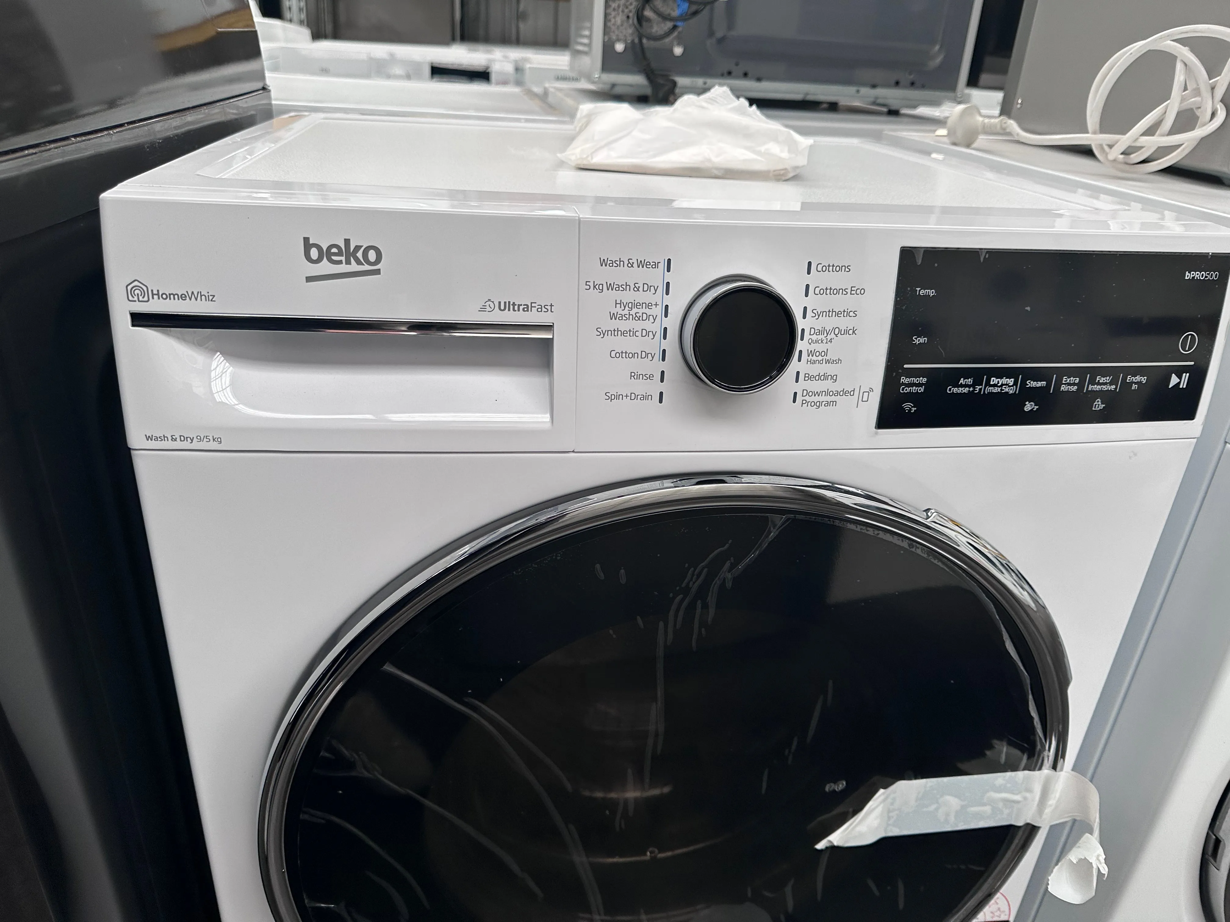 *Current Model* Beko 9kg/5kg UltraFast Washer Dryer Combo BWDB9540W [Carton Damage]