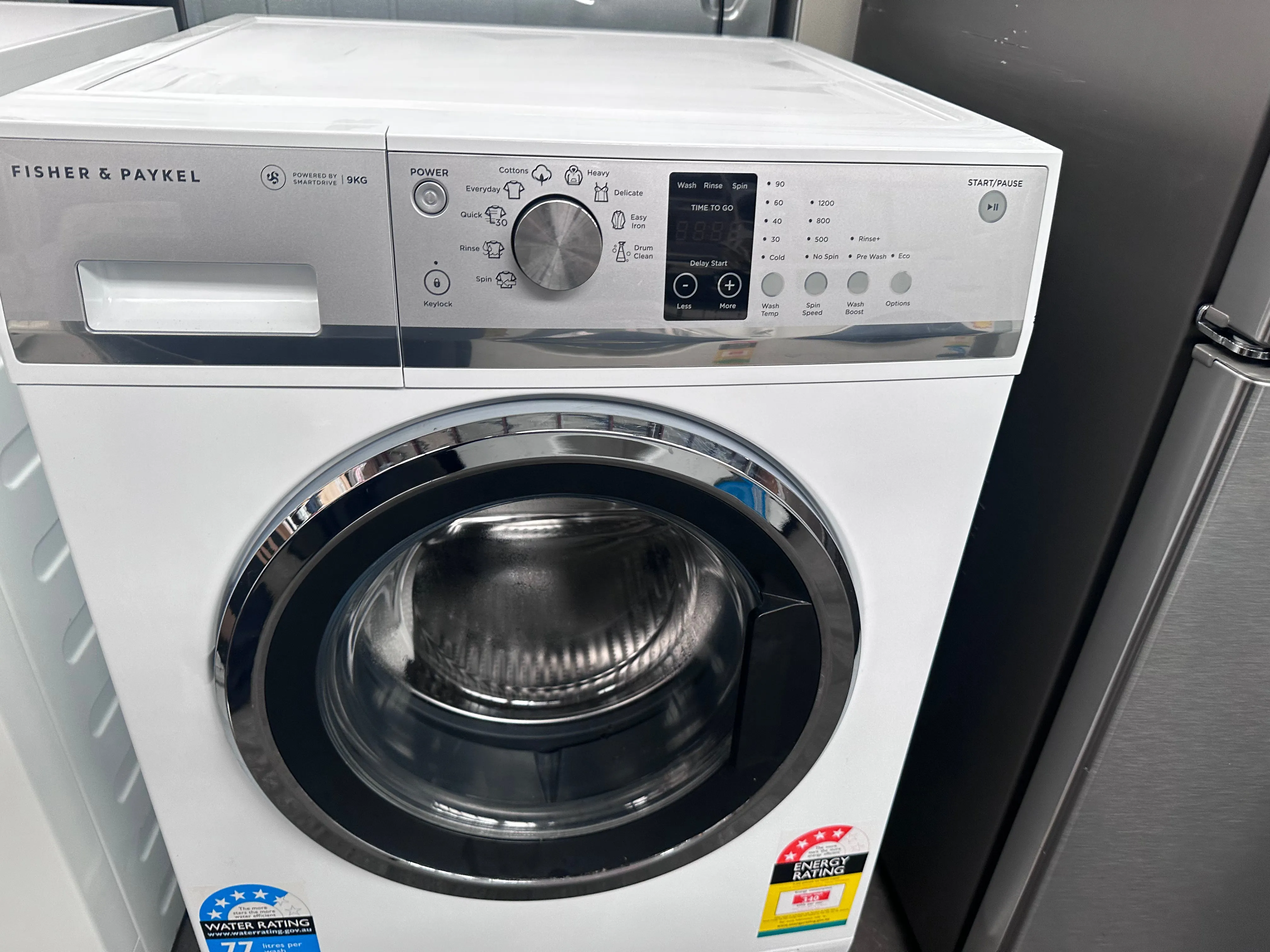 *Current Model* Fisher & Paykel Series 3 9kg Front Loader WH9060J3 [Factory Second]