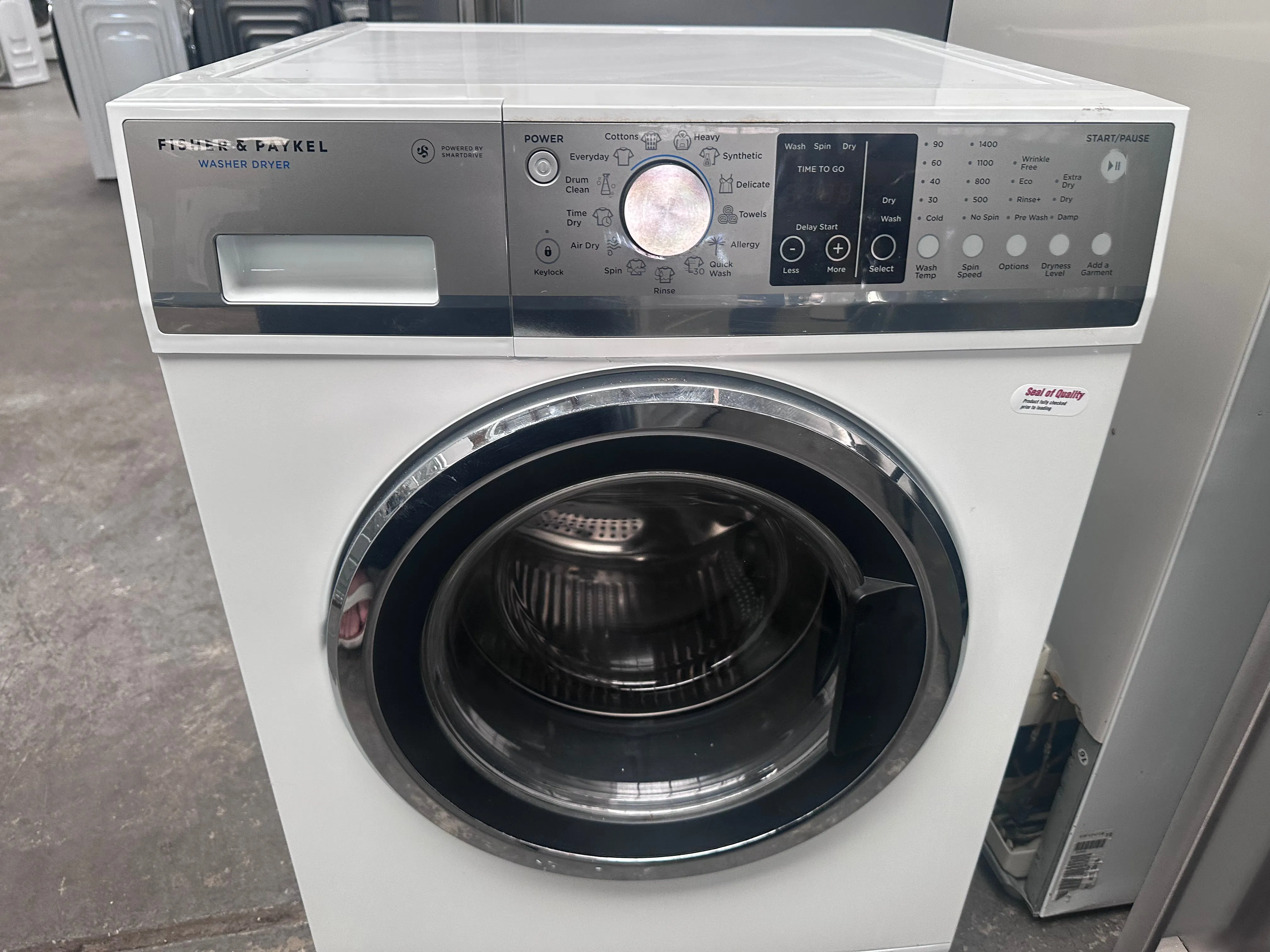 *Current Model* Fisher & Paykel Series 7 8.5kg/5kg Washer Dryer Combo WD8560F1 [Refurbished]