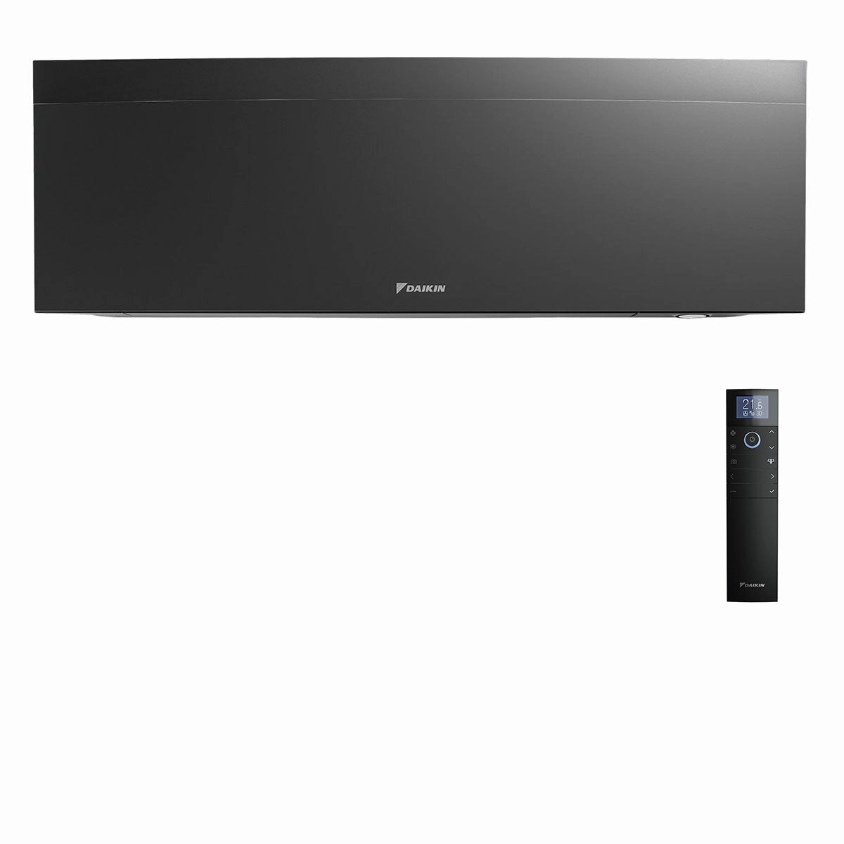 Daikin Emura 3 dual split air conditioner 9000 12000 BTU inverter A   wifi outdoor unit 4 kW Black