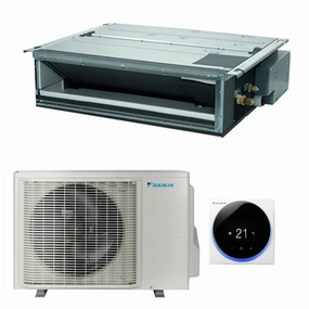 Daikin Mini Sky FDXM-F9 ductable air conditioner 12000 BTU inverter A R32 with wall control