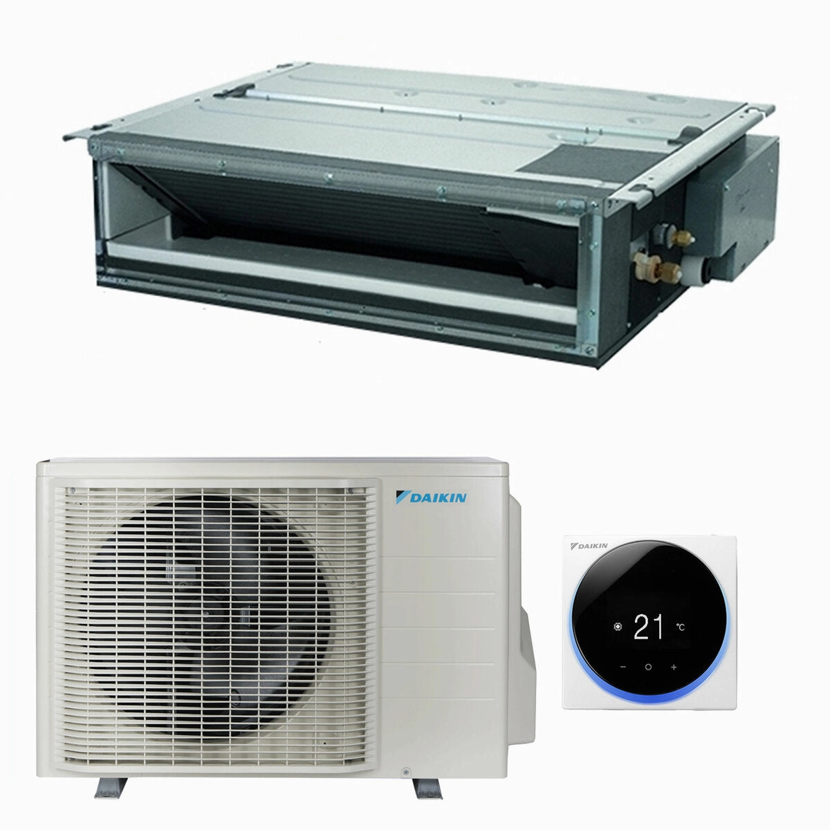 Daikin Mini Sky FDXM-F9 ductable air conditioner 18000 BTU inverter A  R32 with wall control