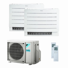 Daikin Perfera Floor air conditioner dual split 7000   18000 BTU inverter A     wifi outdoor unit 5.0 kW