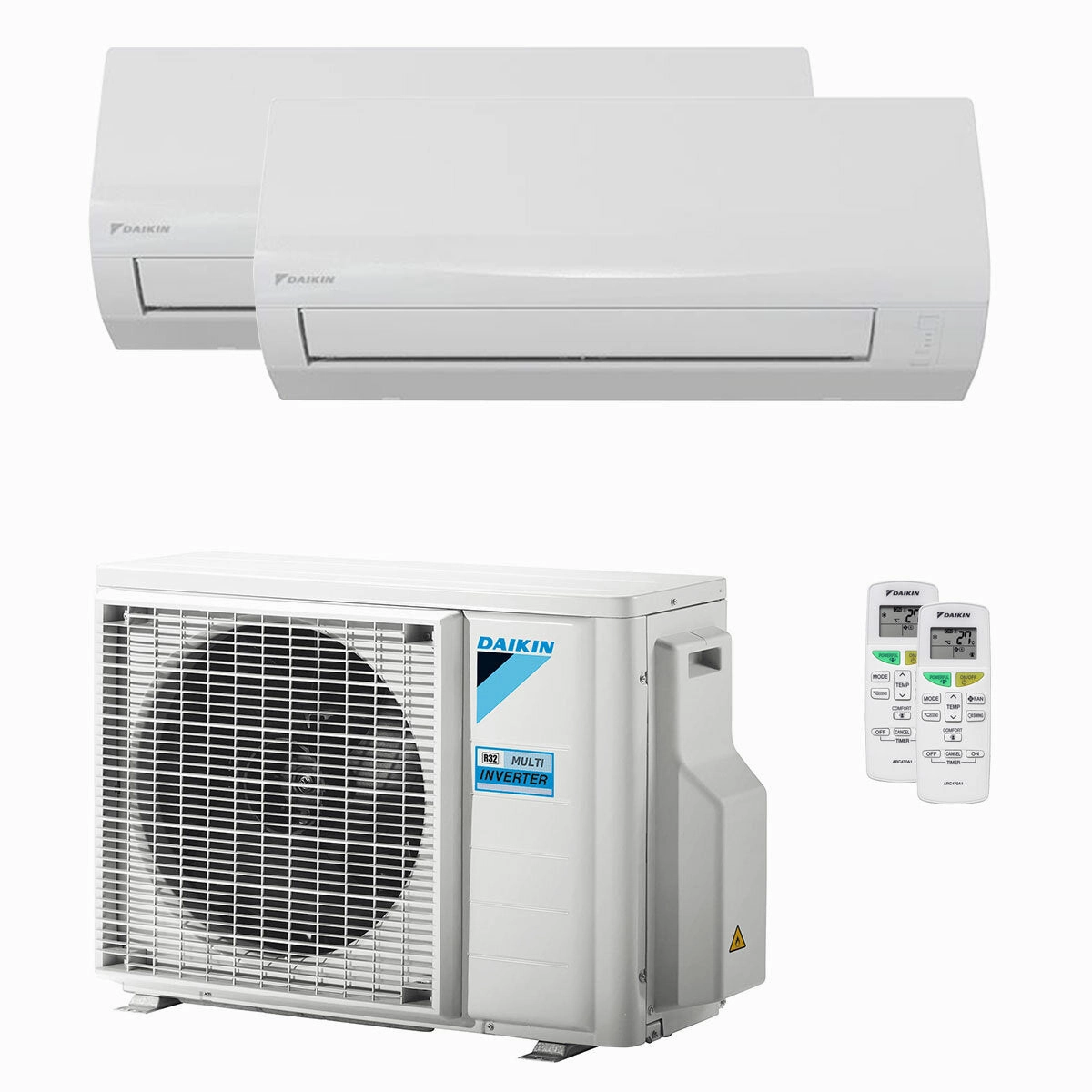 Daikin Sensira Multi dual split 9000 12000 BTU inverter A   wifi air conditioner 4 kW external unit