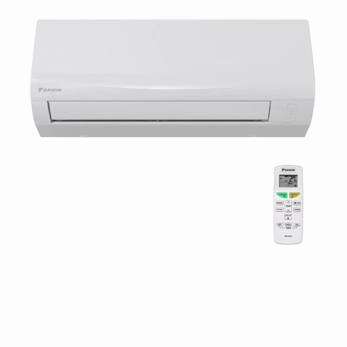 Daikin Sensira Multi trial split air conditioner 12000 12000 12000 BTU inverter A   external unit 6.8 kW
