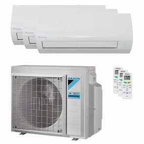 Daikin Sensira Multi trial split air conditioner 9000 9000 12000 BTU inverter A   wifi external unit 6.8 kW