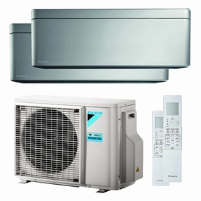 Daikin Stylish dual split 5000   7000 BTU air conditioner A     wifi outdoor unit 4.0 kW