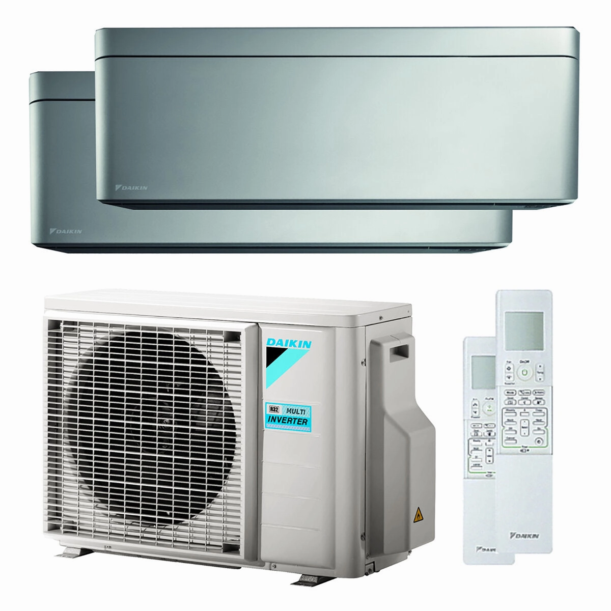 Daikin Stylish dual split 5000   7000 BTU air conditioner A     wifi outdoor unit 4.0 kW
