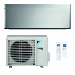 Daikin Stylish New Total Silver 7000 BTU R32 Inverter A     wifi air conditioner