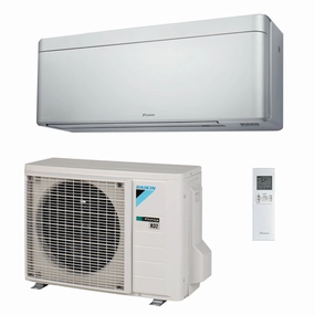 Daikin Stylish Silver 15000 BTU Inverter Air Conditioner A   WiFi R32