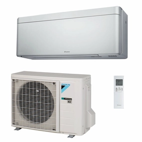 Daikin Stylish Silver 7000 BTU Inverter Air Conditioner A    WiFi R32