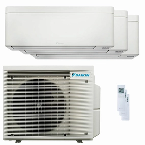 Daikin Stylish White trial split air conditioner 7000 7000 7000 BTU inverter A    wifi external unit 4 kW