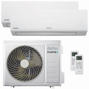 Daitsu Air Conditioner - Fujitsu Group - ECO DT-2/3 Series dual split 12000 12000 BTU inverter A   external 7.9 kW