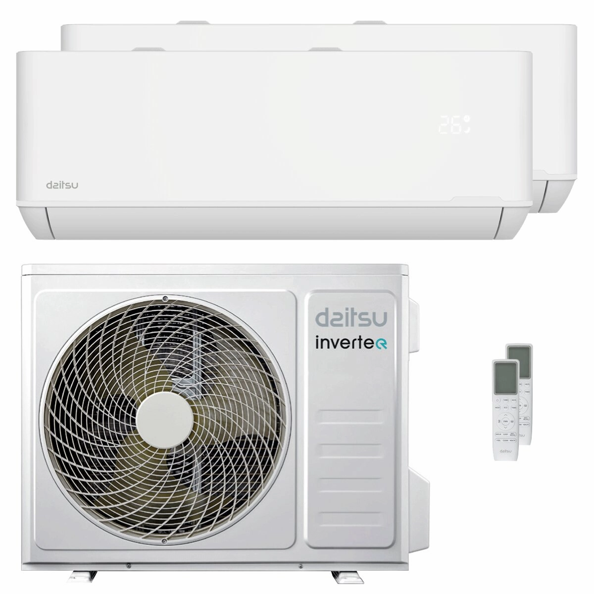 Daitsu Artic TP-4 dual split 9000 9000 BTU inverter A   wifi air conditioner external unit 5.1 kW