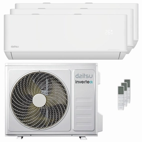 Daitsu Artic TP-4 trial split air conditioner 9000 12000 18000 BTU inverter A   wifi external unit 7.9 kW