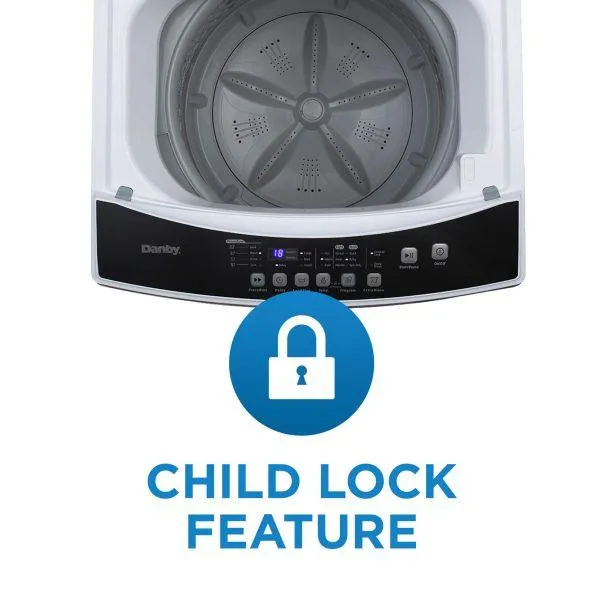 Danby 3.0 cu. ft. Top Loading Washer DWM12C1WDB-6