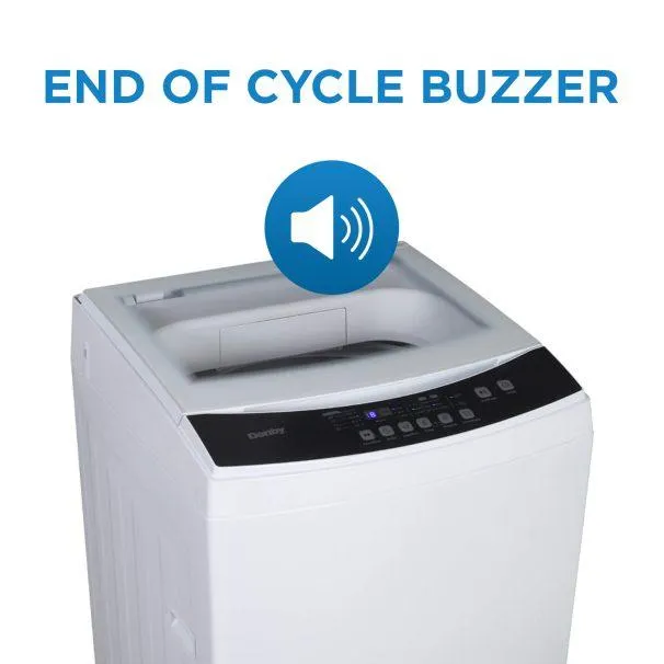 Danby 3.0 cu. ft. Top Loading Washer DWM12C1WDB-6
