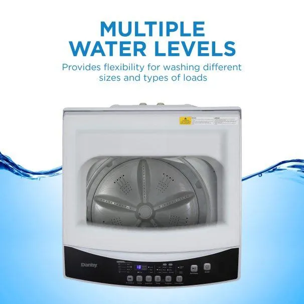 Danby 3.0 cu. ft. Top Loading Washer DWM12C1WDB-6