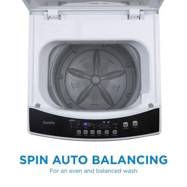 Danby 3.0 cu. ft. Top Loading Washer DWM12C1WDB-6