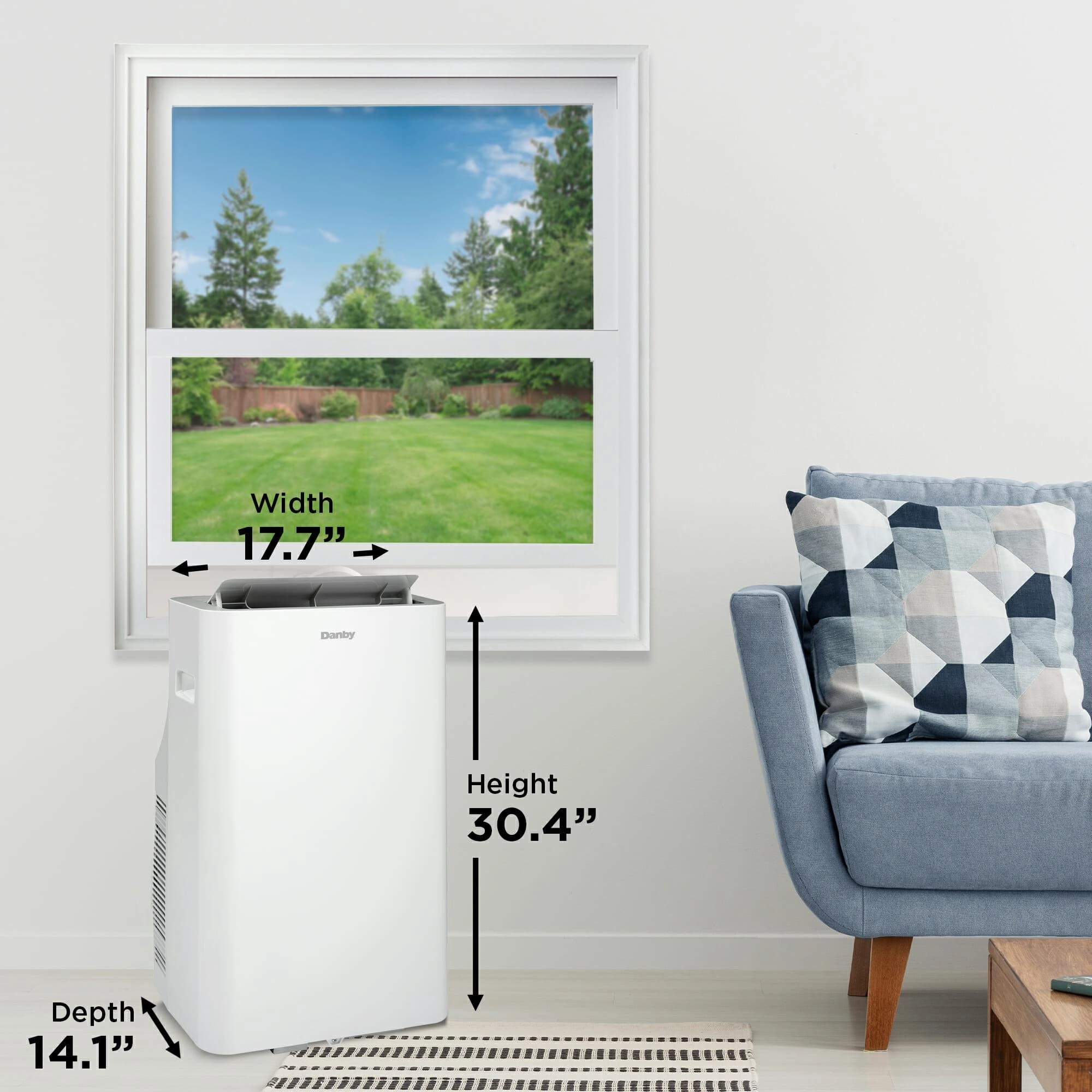 Danby 12,000 BTU (7,200 SACC) Portable Air Conditioner - (DPA072B8WDB6)