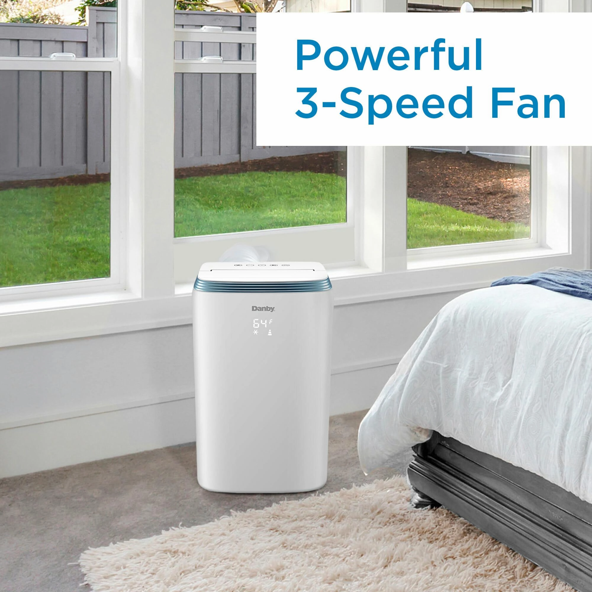 Danby 12,500 BTU (8,000 SACC) Portable Air Conditioner in White - (DPA080HE3WDB6)