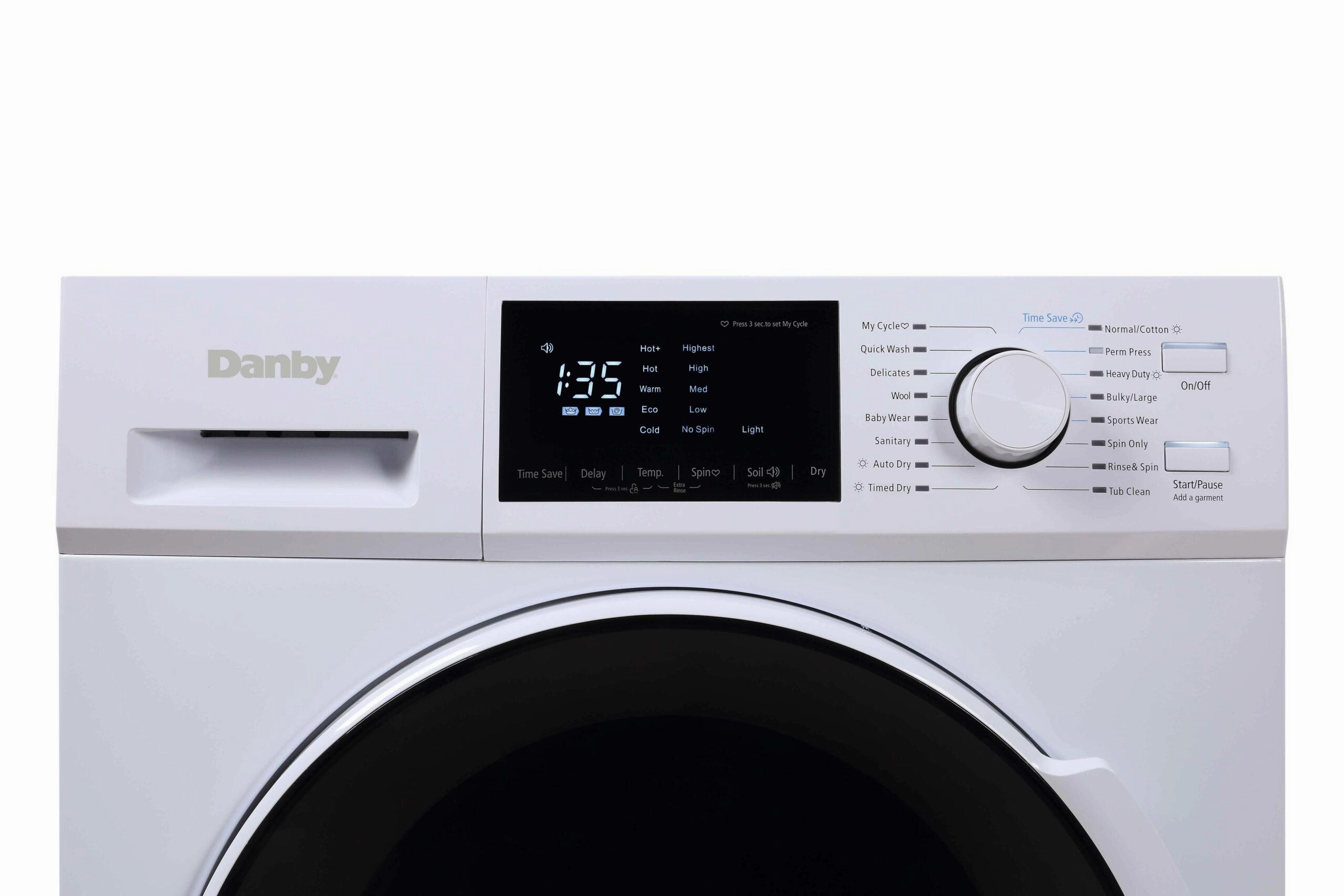 Danby 2.7 cu. ft. All-In-One Washer & Ventless Dryer in White - (DWM120WDB3)