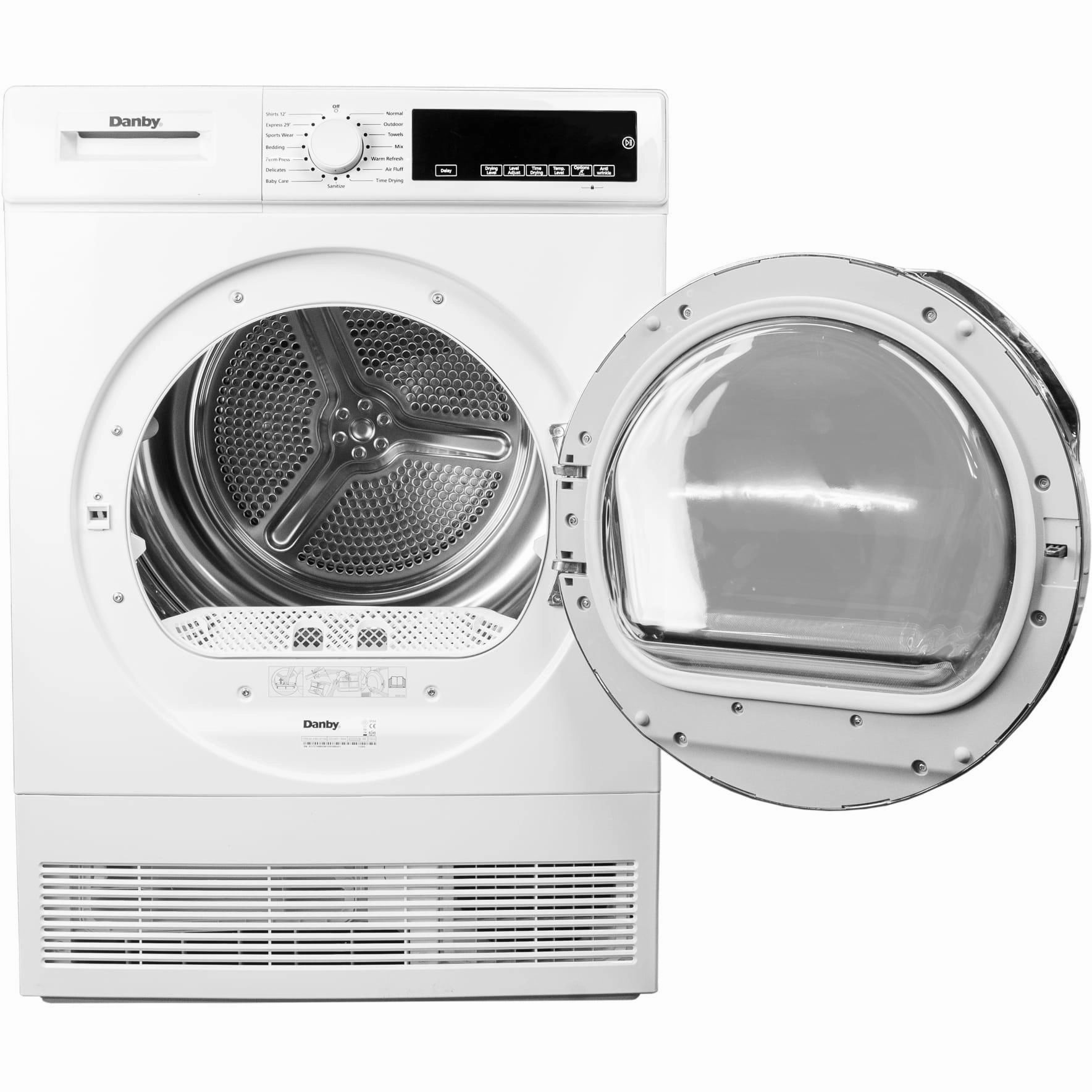 Danby 4.0 cu. ft. Compact Condensing Sensor Dryer DDY040D3WDB