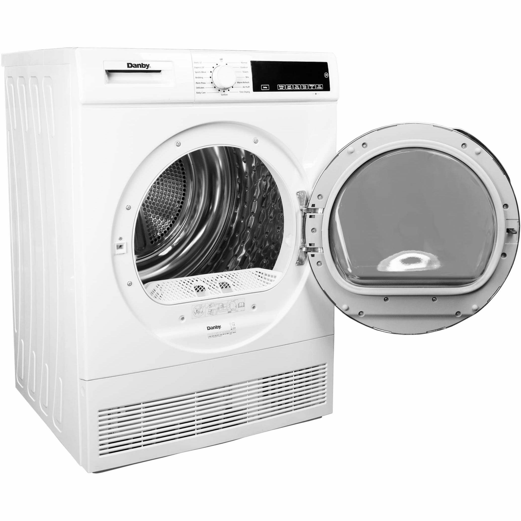 Danby 4.0 cu. ft. Compact Condensing Sensor Dryer DDY040D3WDB
