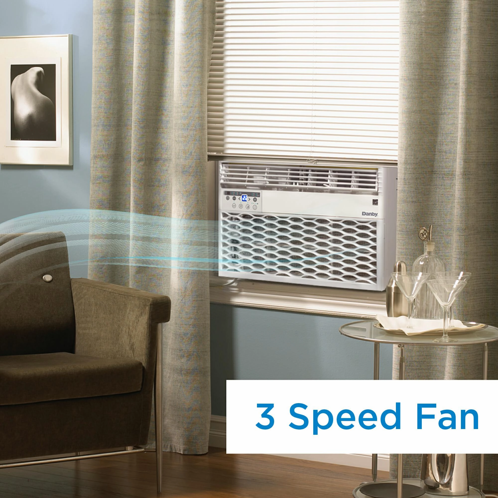 Danby DAC080EB6WDB Danby 8,000 Btu Window Ac In White