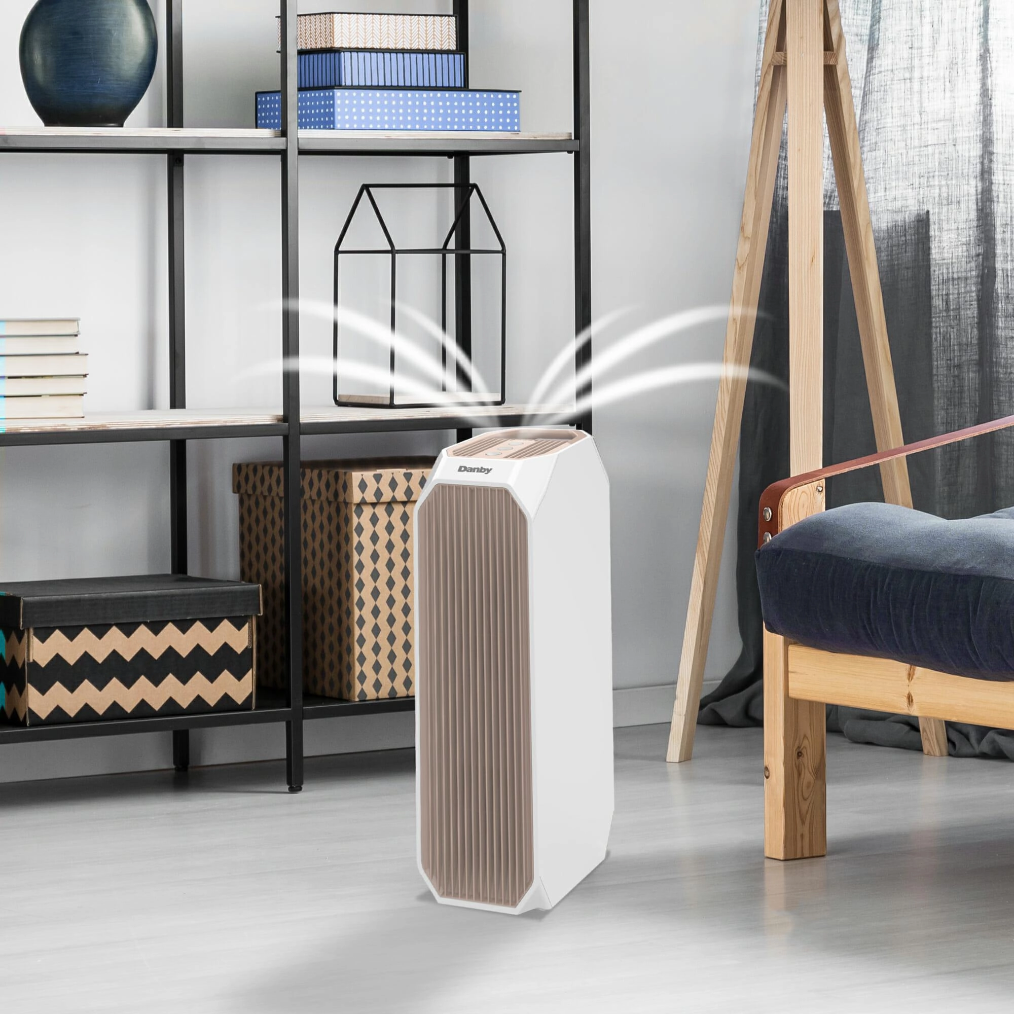 Danby DAP143BAWUV Danby Air Purifier Up To 210 Sq. Ft. In White