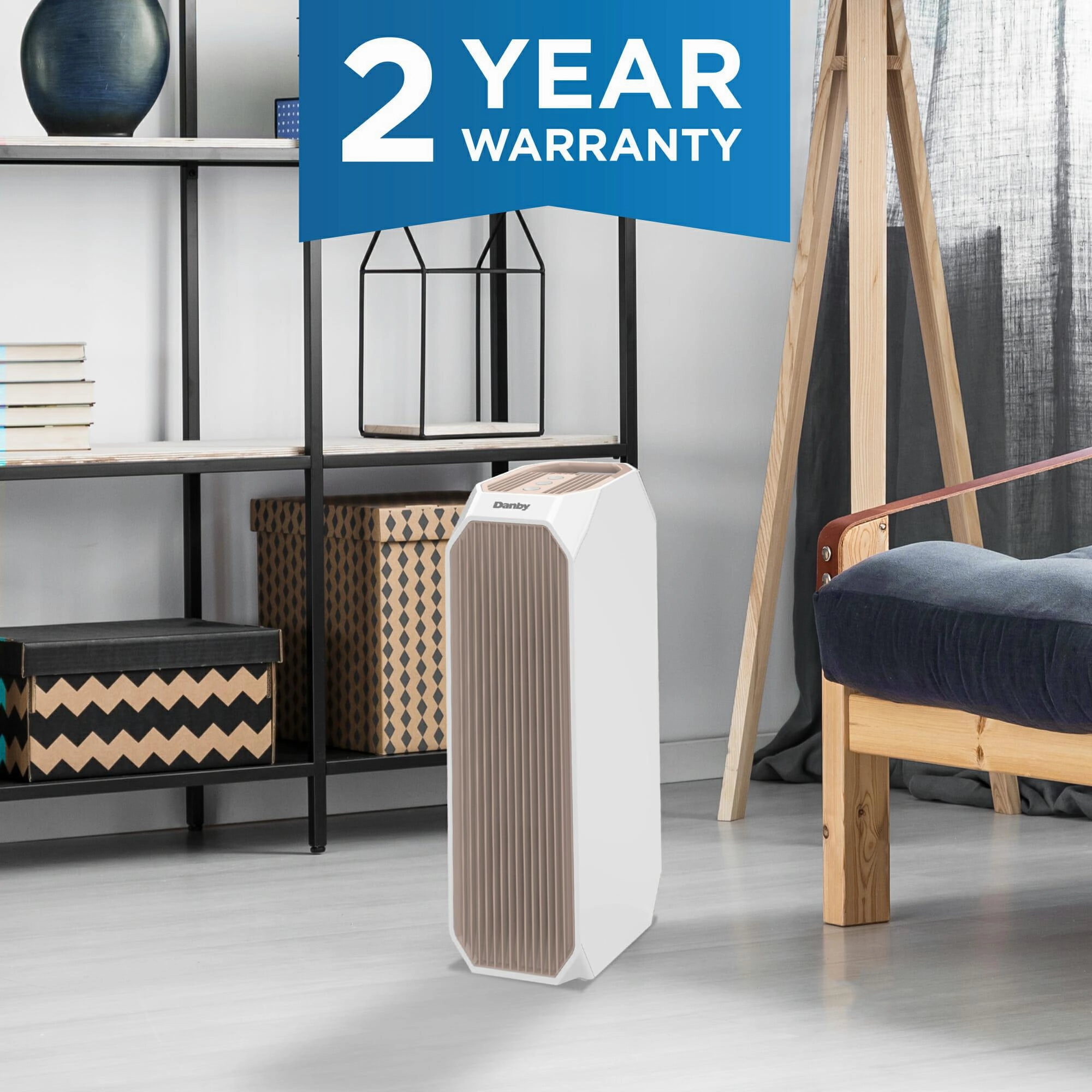 Danby DAP143BAWUV Danby Air Purifier Up To 210 Sq. Ft. In White