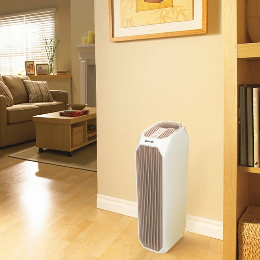 Danby DAP143BAWUV Danby Air Purifier Up To 210 Sq. Ft. In White