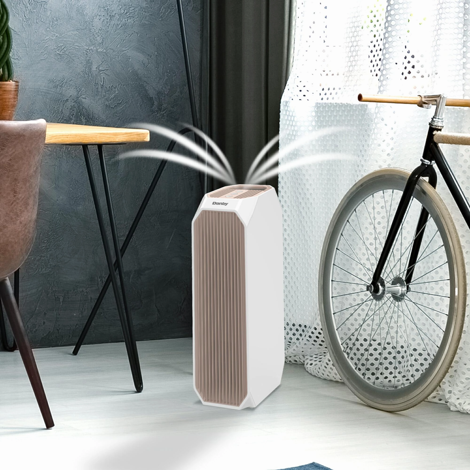Danby DAP143BAWUV Danby Air Purifier Up To 210 Sq. Ft. In White