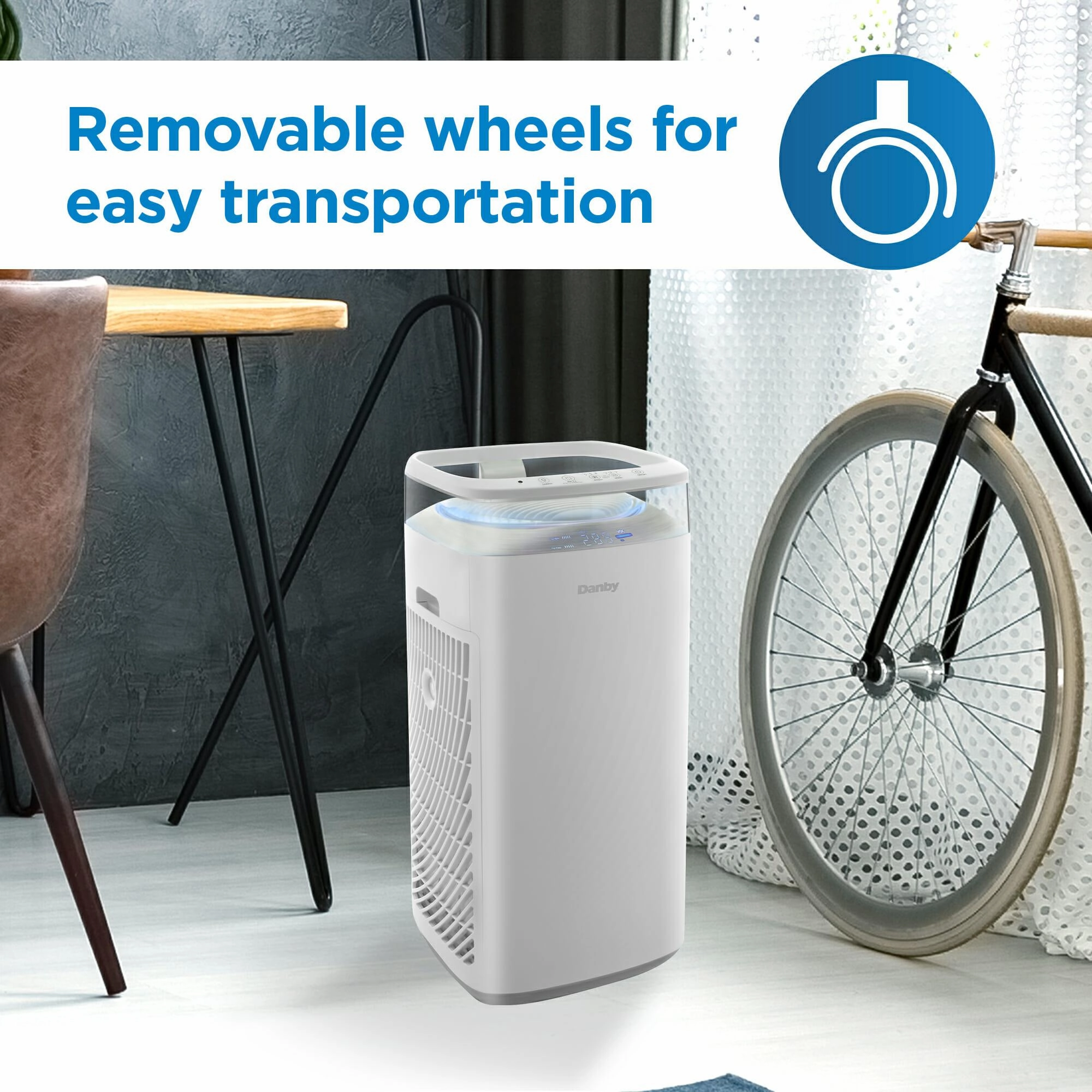 Danby DAP290BAW Danby Air Purifier Up To 450 Sq. Ft. In White