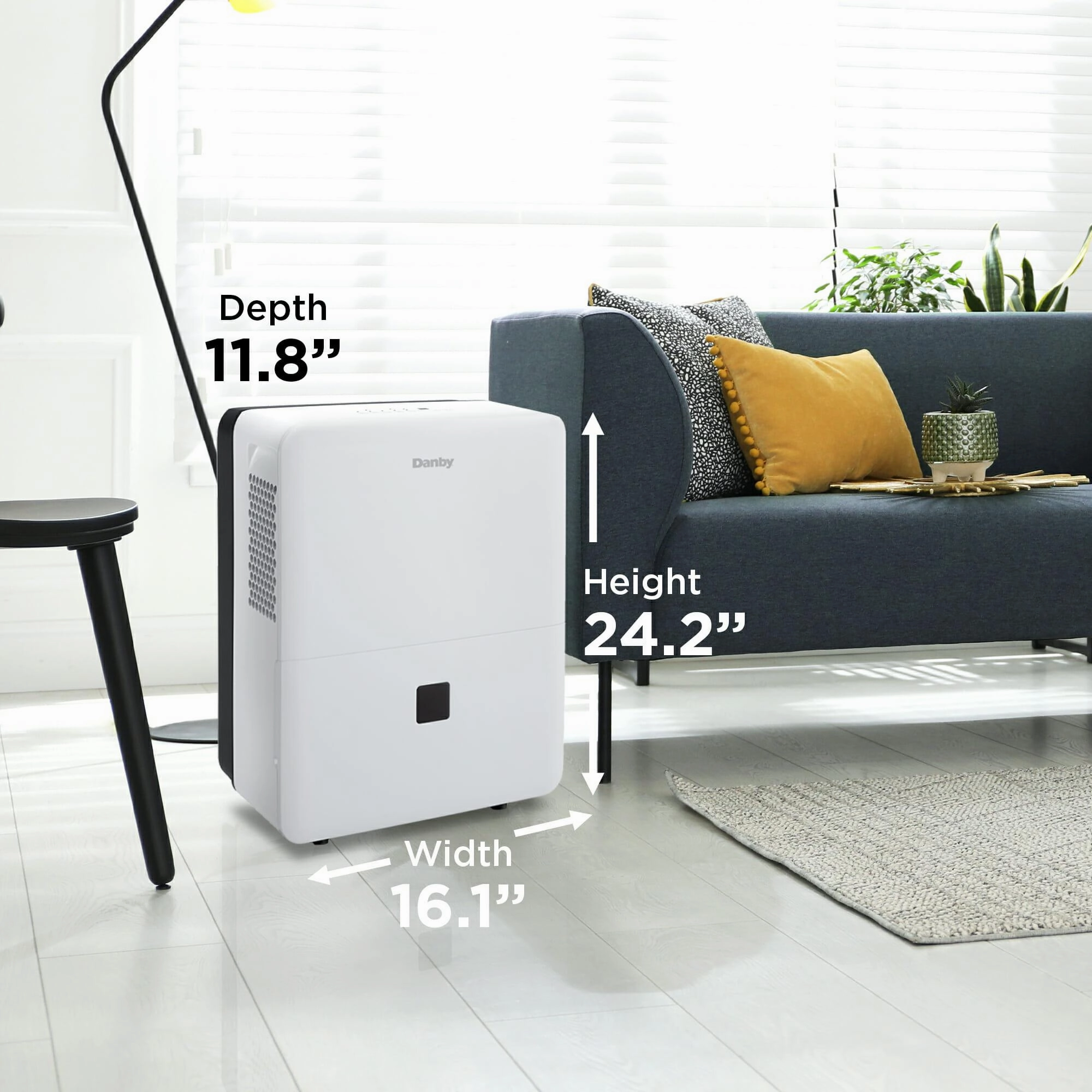 Danby DDR040BJ2WDB Danby 40 Pint Dehumidifier