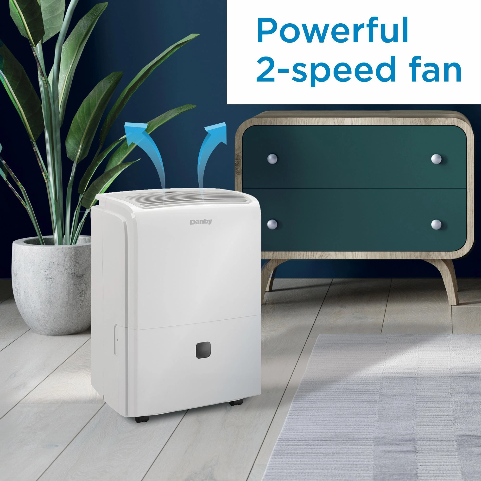 Danby DDR040EB2WDB Danby 40Pint Dehumidifier In White