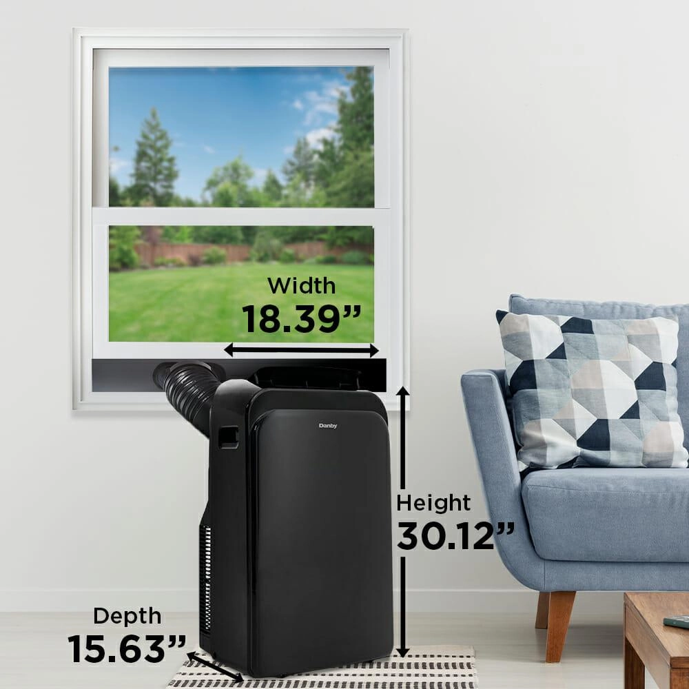 Danby DPA100HB1BDB6 Danby 13,000 Btu (10,000 Sacc) Portable Ac
