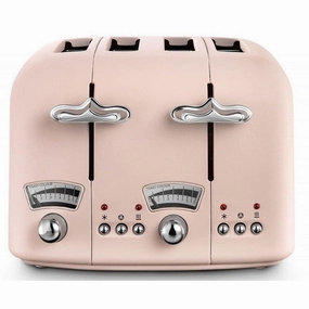 DeLonghi Argento Toaster | Flora Pink