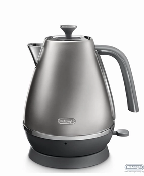 Delonghi Distinta Flair 1.7L Kettle - Silver
