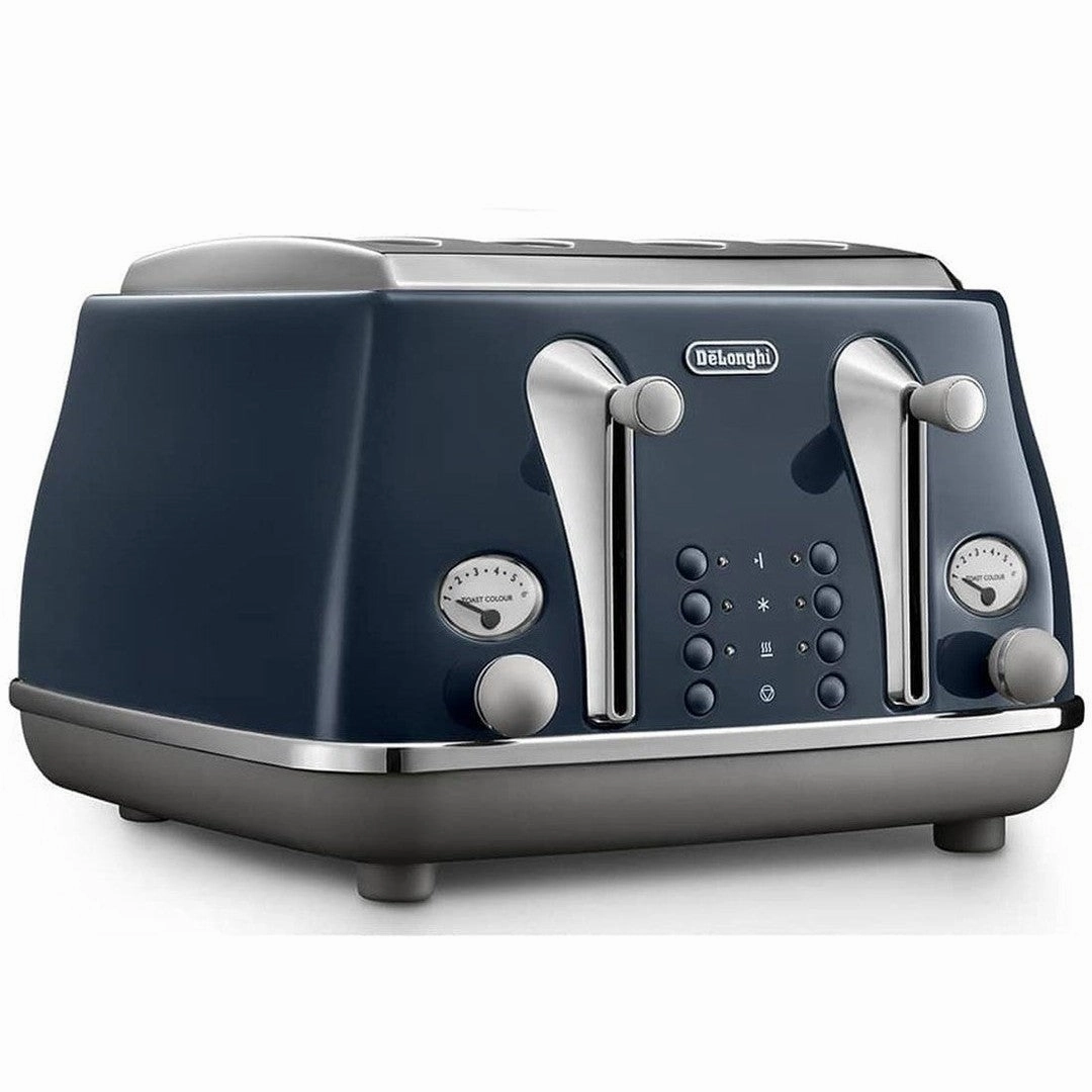 DeLonghi Icona Capitals 4 Slice Toaster | CTOC4003.BL