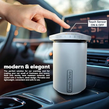 Dr Scent Car Diffuser, 10Ml, White