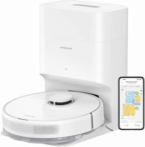 Dreame D10 Plus Gen2 Robot Vacuum, 6000PA, White