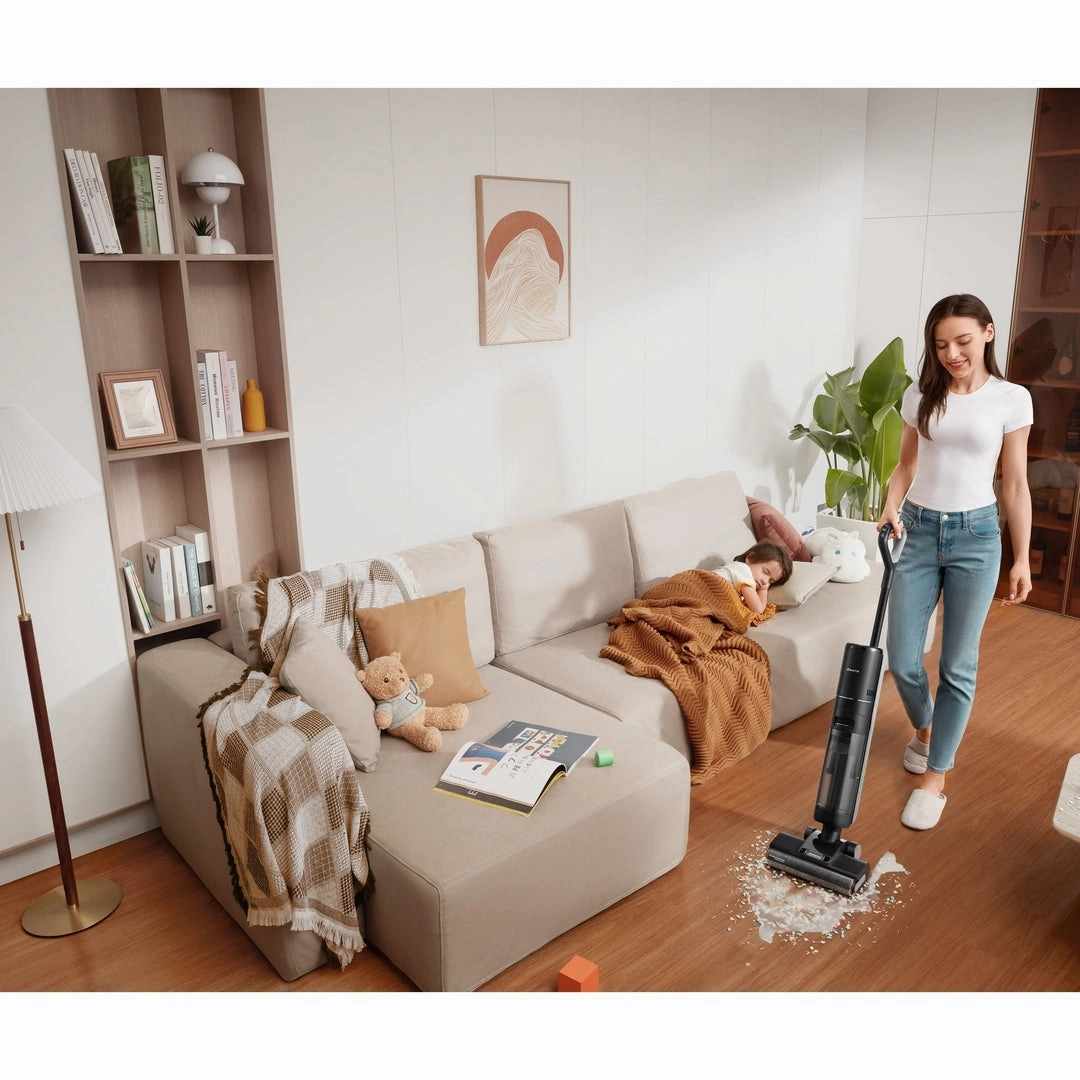 Dreame H12 Pro Wet and Dry Vacuum with Edge-to-edge cleaning | HHR25A