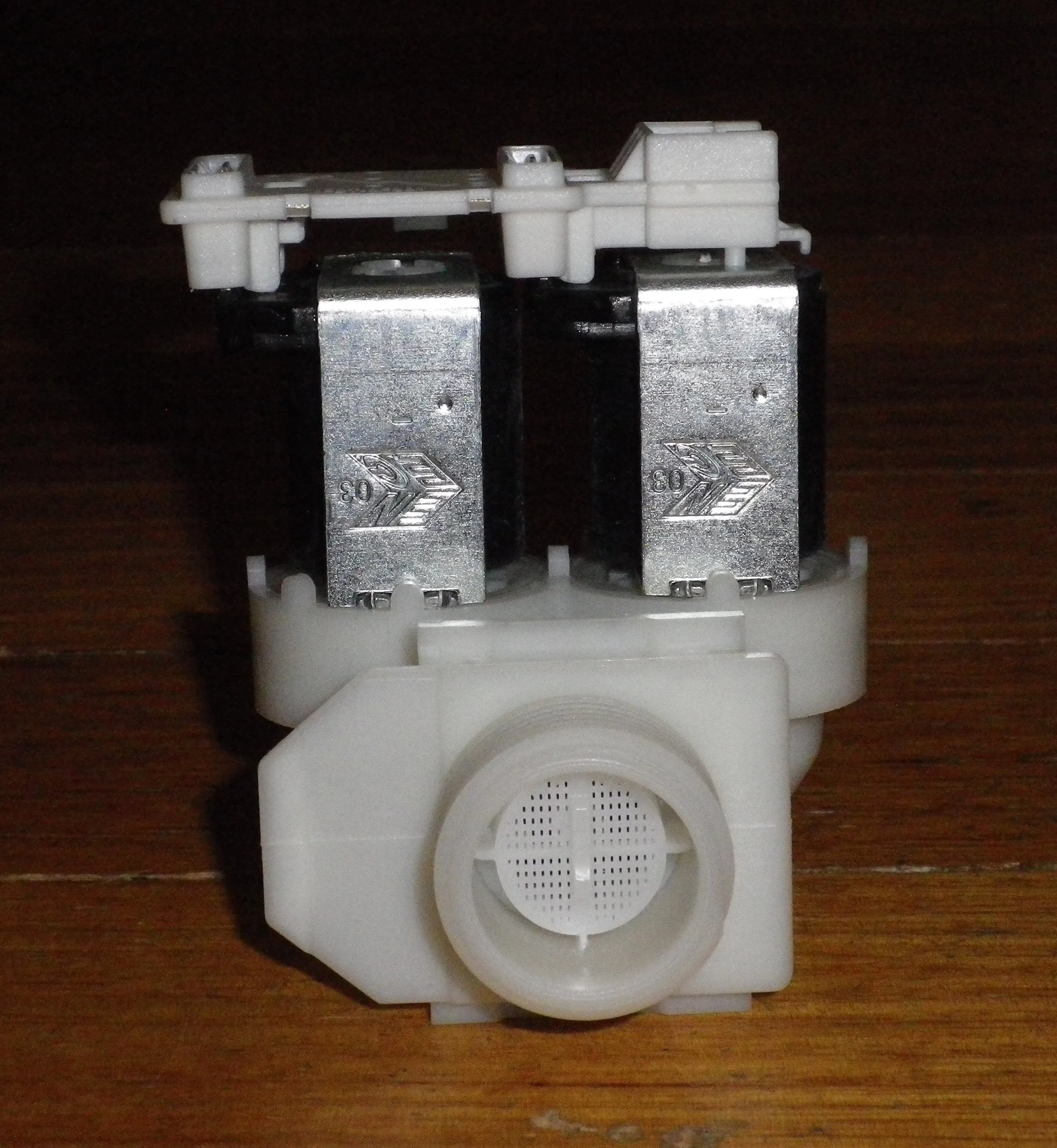 Dual Inlet Valve for Bosch & Hitachi Front Load Washer - Part # 10031360
