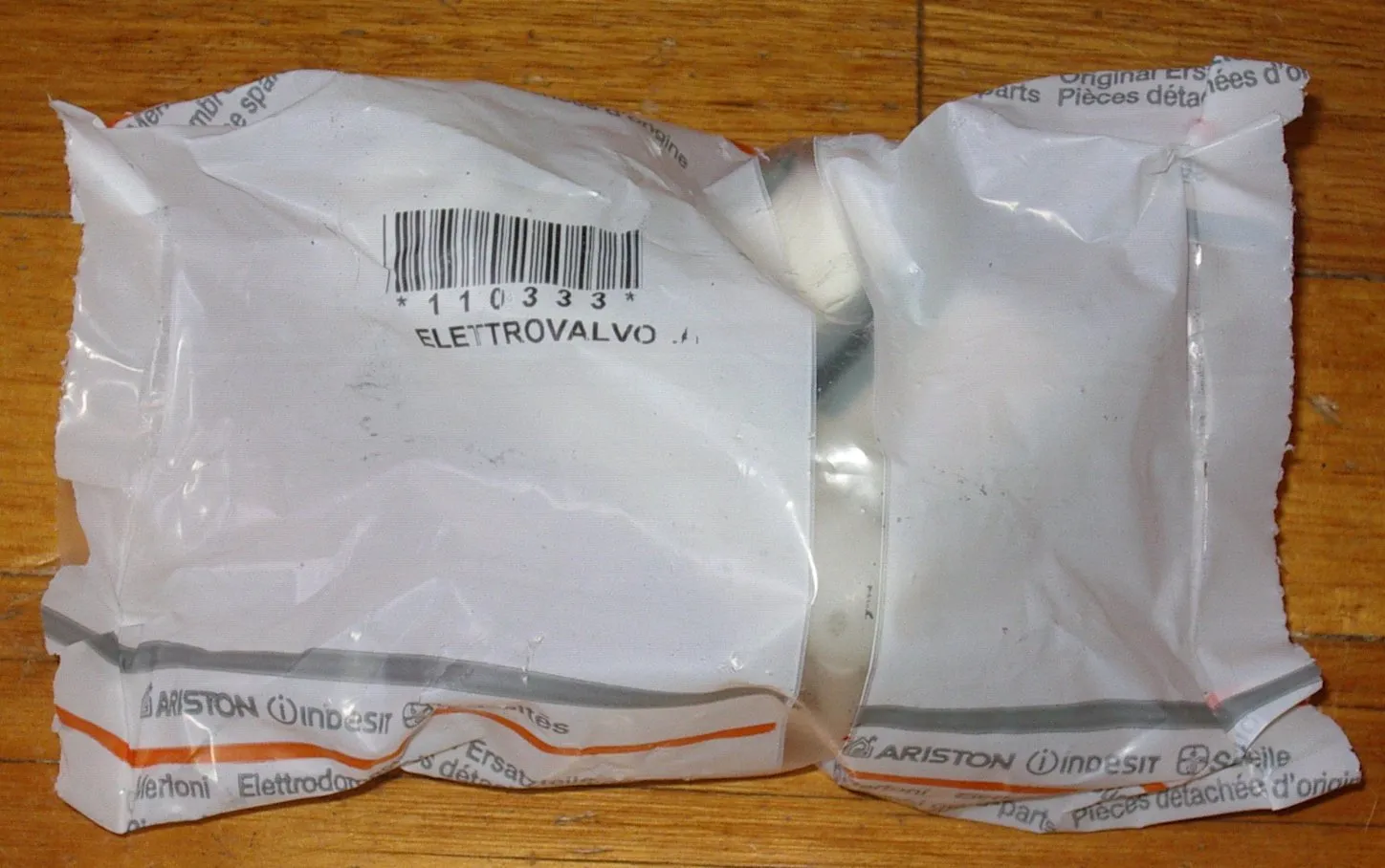 Dual Inlet Valve suits Ariston Front Load Washer - Part # 110333, C00110333
