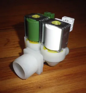 Dual Inlet Valve suits Electrolux EW1050F Front Load Washer - Part # 3792260725