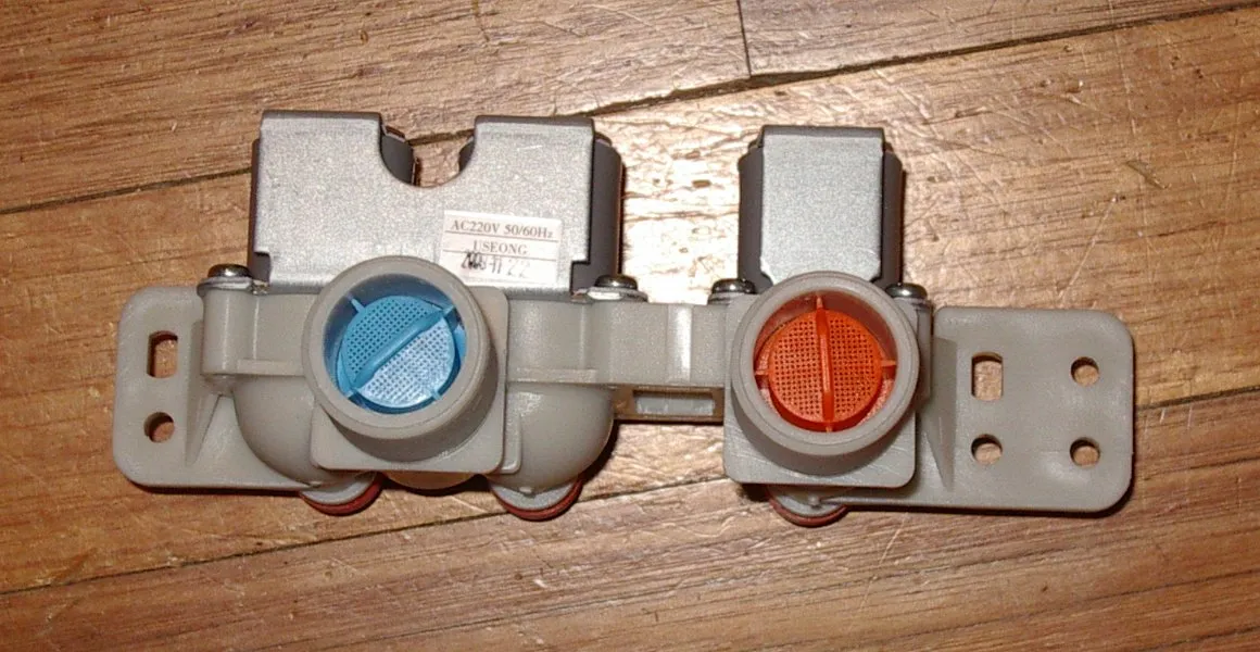 Dual Inlet Valve suits LG Top Load Washer - Part # 5220FA1530A
