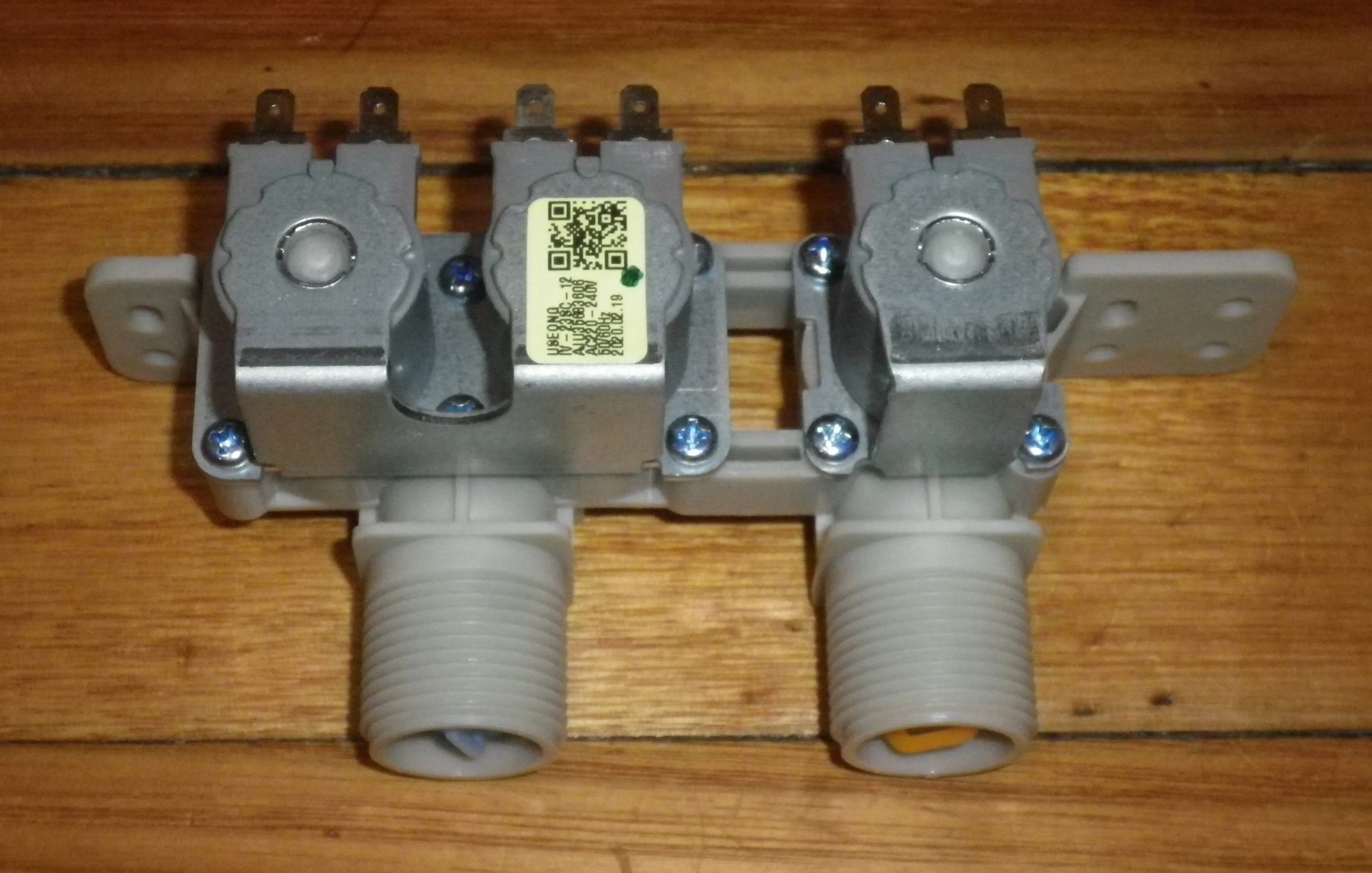 Dual Inlet Valve suits LG WF-T8582 Top Load Washer - Part # AJU35683606