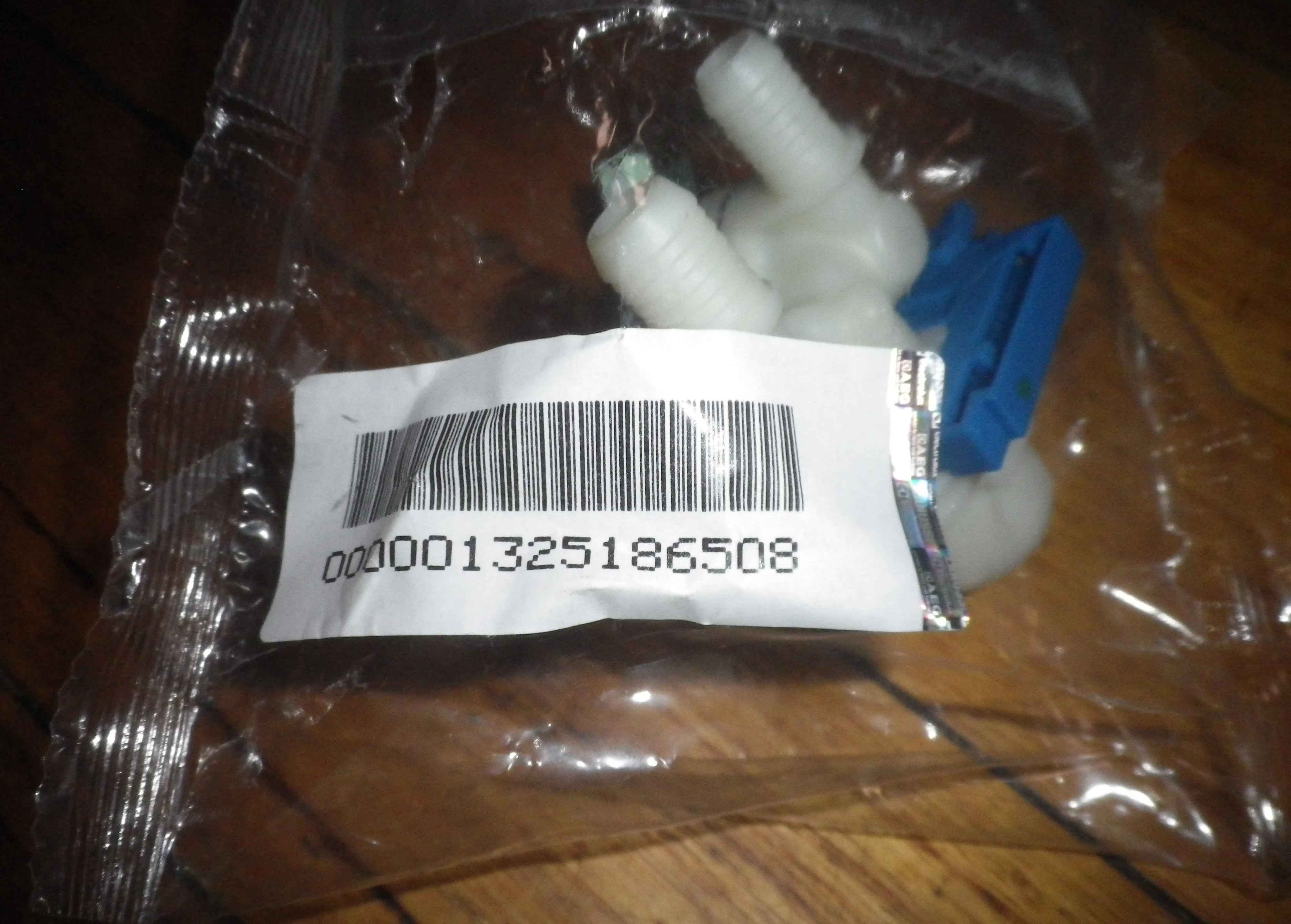 Dual Inlet Valve with Flowmeter suits AEG LF6E8431A Front Load Washer - Part # 1325186508