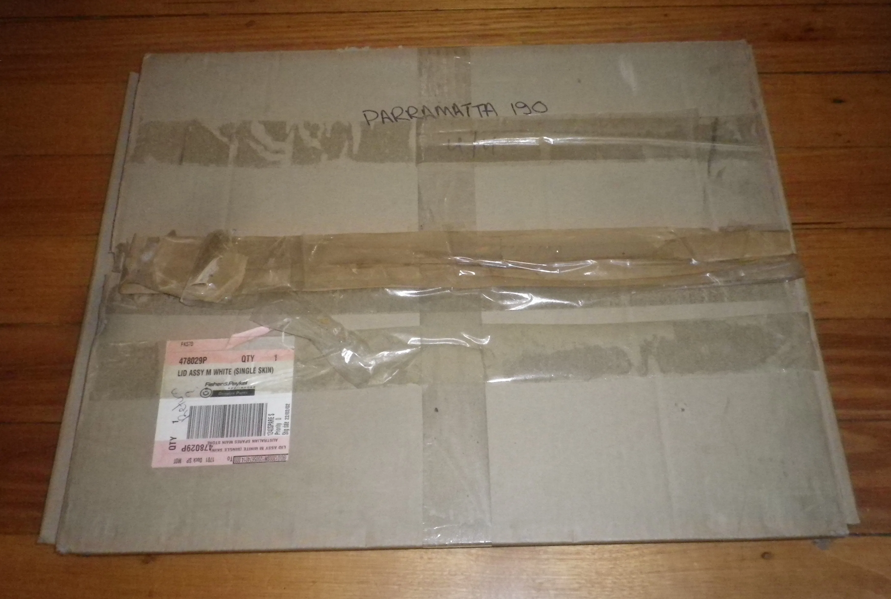 Early Fisher & Paykel Medium Smartdrive Washing Machine Lid - Part # FP478029P, 478029P